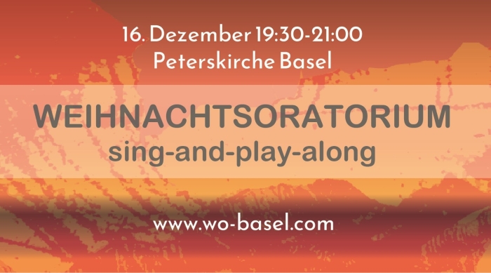 Weihnachtsoratorium title